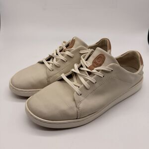 OluKai Women's Pehuea Li Ili Casual Low Top Tan Casual Sneakers Size 12 EUR 42